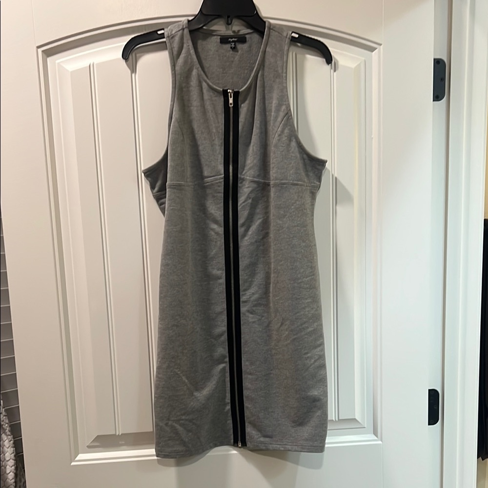 Mystree Gray Knit Dress